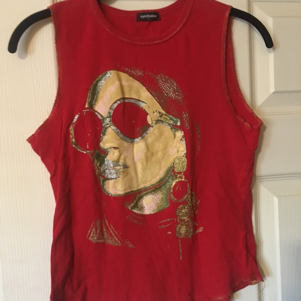 Eyeshadow face shirt